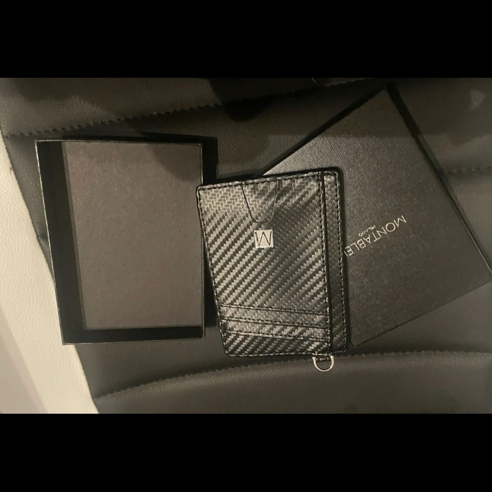Credit Card Holder Slim Wallet for Men - Slim & Stylish - Luxurious & Elegant -